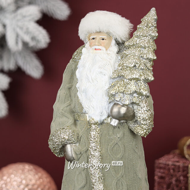 Статуэтка Дед Мороз из Гётеборга с заиндевелой ёлочкой 29 см Edelman