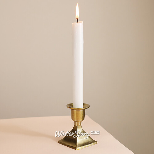 Декоративный подсвечник для 1 свечи Дориус 8 см золотой Koopman