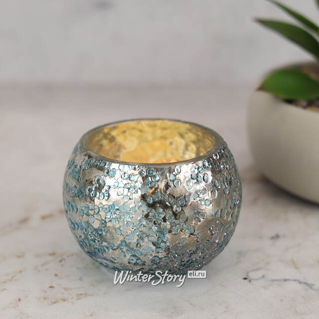 Стеклянный подсвечник Alba sul Garda 8 см Kaemingk (Кейминг)