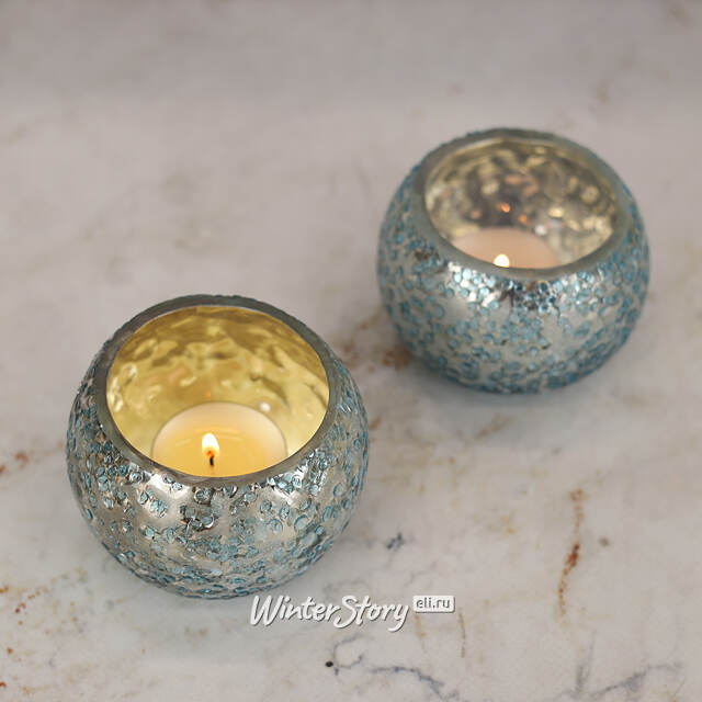 Стеклянный подсвечник Alba sul Garda 8 см Kaemingk (Кейминг)