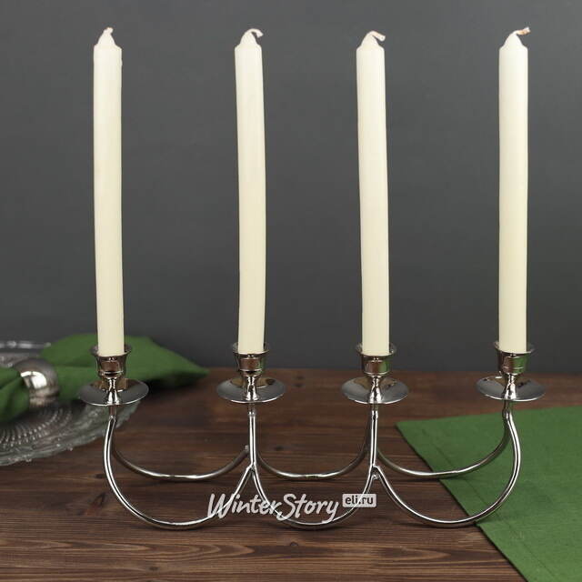Канделябр Montceau Cosmo на 4 свечи 37 см Kaemingk