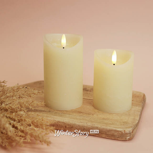 Светодиодная свеча Ромеро 13*7 см, на батарейках Koopman (Купман)