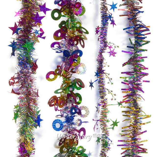 Мишура Праздничная Игривая 2 м*70 мм Kaemingk