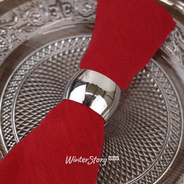 Кольцо для салфеток Классика 4.5 см серебро Koopman