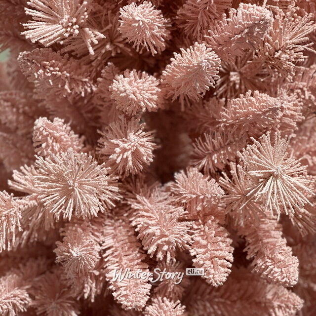 Искусственная розовая елка Teddy Pink заснеженная 150 см, ЛЕСКА + ПВХ уцененная A Perfect Christmas