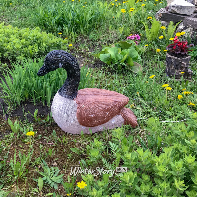 Светящаяся фигура для сада Гусь 44 см, уличная, акрил, IP44 Kaemingk