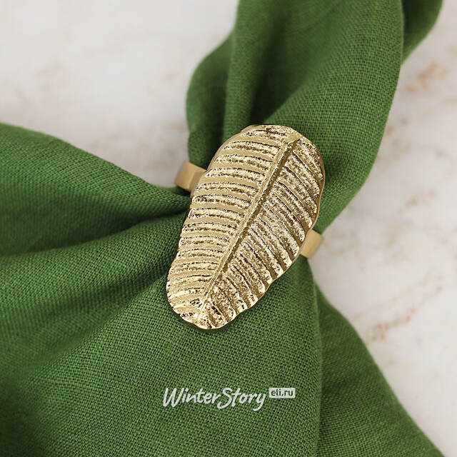 Набор колец для салфеток Тропикана Gold 6 шт Koopman