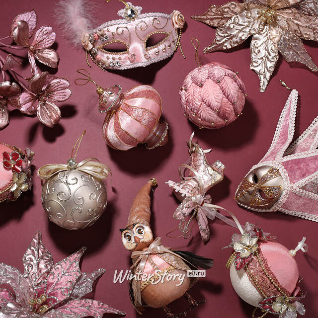 Елочная игрушка Сова Философ - Sycamore Orchestra 24 см, подвеска Winter Deco