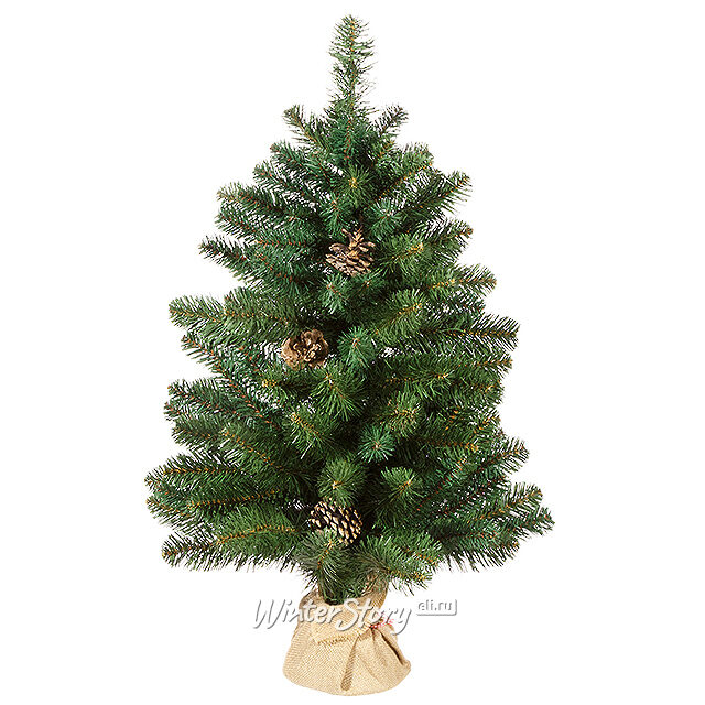 Искусственная елка 90 см Императорская в мешочке, ПВХ Царь Елка