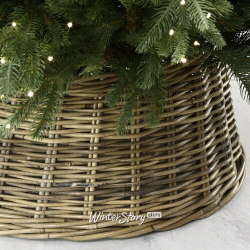 Плетеная корзина для елки Кантри Стайл 60*26 см светлое дерево Koopman