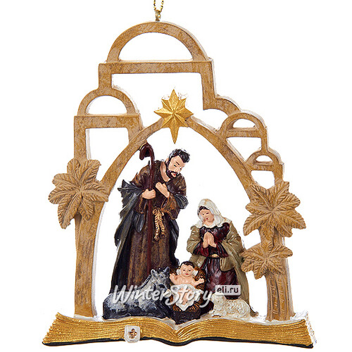 Елочная игрушка Рождение Иисуса 11 см, подвеска Kurts Adler