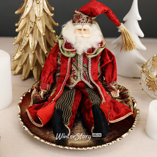Декоративная фигура под елку Санта-Клаус из Лапландских Земель 30 см Goodwill