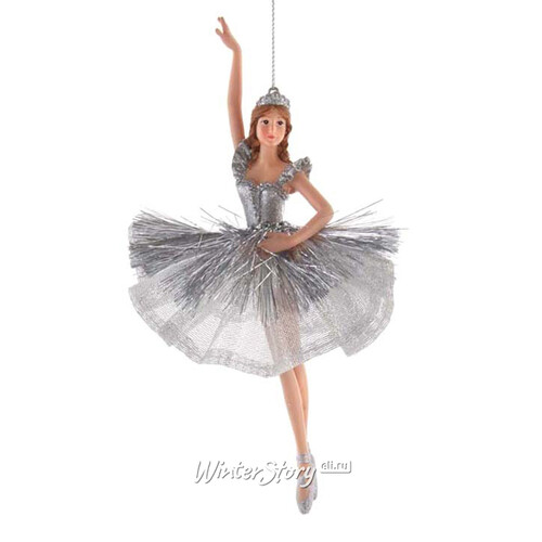 Елочная игрушка Балерина Мария - Marble Maiden 14 см, подвеска Kurts Adler