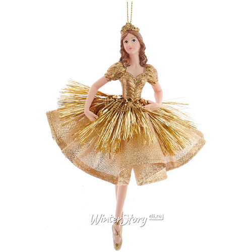 Елочная игрушка Танцовщица Арабелла - Грандиозный балет Голдблюма 15 см, подвеска Kurts Adler