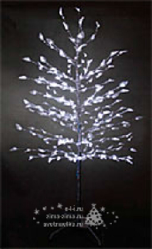 Светодиодное дерево "Зимнее", 150 см, уличное, 240 LED, 24V, контроллер, белые лампы BEAUTY LED