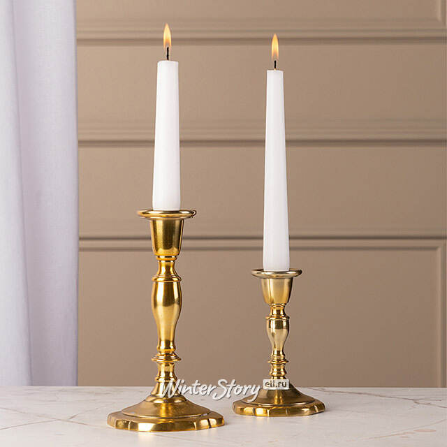 Декоративный подсвечник на 1 свечу Элиас 12 см, золотой Swerox