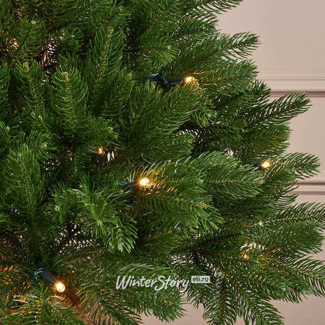 Настольная елка с лампочками Королева Леса 90 см в мешочке, ЛИТАЯ 100% ElkaDe