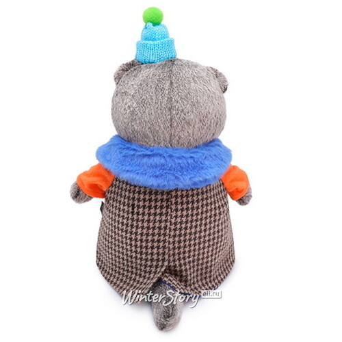 Мягкая игрушка Кот Басик в комбинированном пальто 30 см Budi Basa