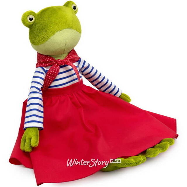 Мягкая игрушка Лягушка Джейн Кваковская в морском комплекте 24 см Budi Basa