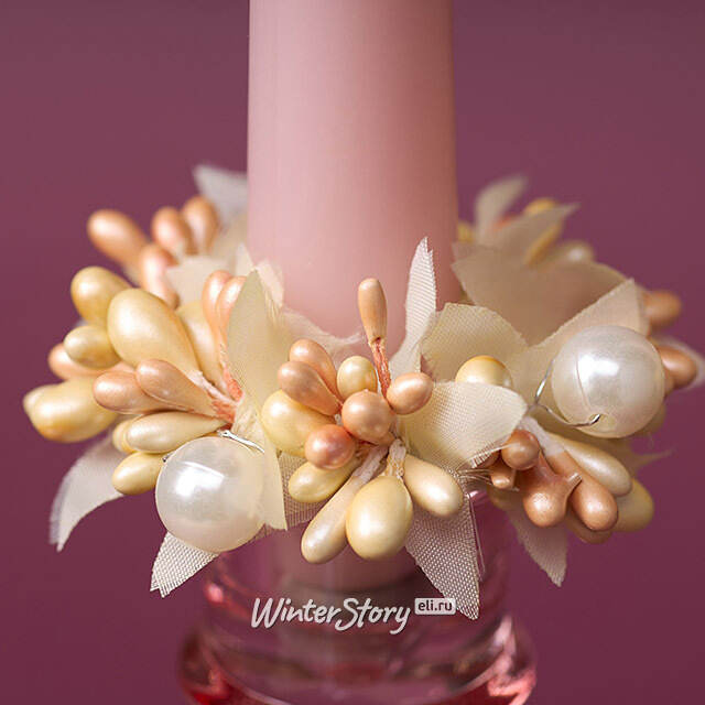 Венок для свечи Pearl Berry 8 см Swerox