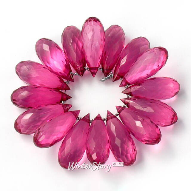 Украшение для свечи Pink Diamonds 9 см Swerox