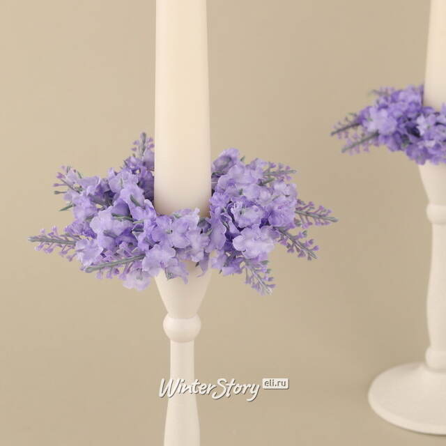 Венок для свечи Сирень Де Верди 11 см Swerox