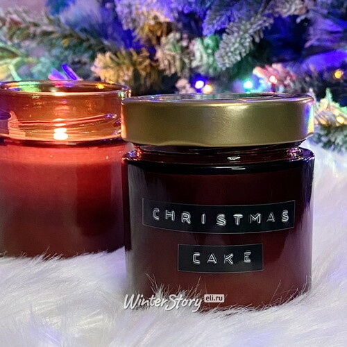 Ароматическая соевая свеча Christmas Cake, 40 часов горения Lumia Aroma