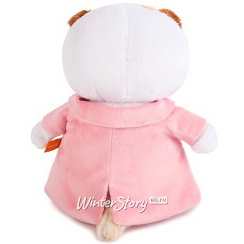 Мягкая игрушка Кошечка Лили Baby в розовом пальто 20 см Budi Basa