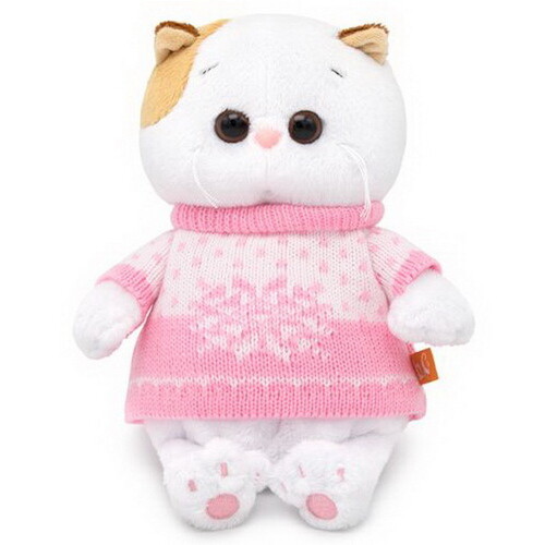 Мягкая игрушка Кошечка Лили Baby в свитере 20 см Budi Basa