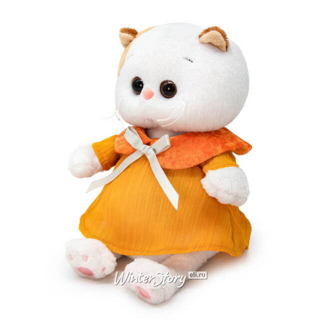 Мягкая игрушка Кошечка Лили Baby в жатом платье 20 см Budi Basa