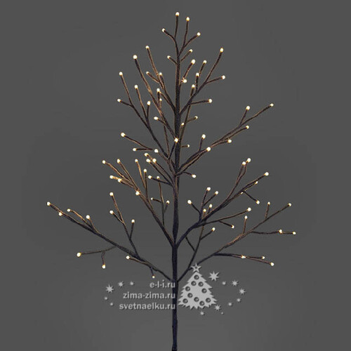 Светодиодное дерево Изморозь 1 м, 96 теплых белых ламп, IP44 BEAUTY LED