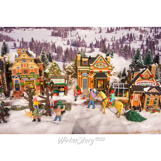 Композиция Игра в снежки, 15*10 см Lemax