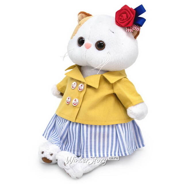 Мягкая игрушка Кошечка Лили в морском комплекте 27 см Budi Basa