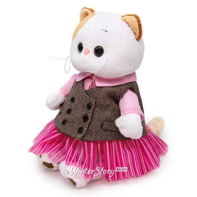 Мягкая игрушка Кошечка Лили в элегантном комплекте 24 см Budi Basa