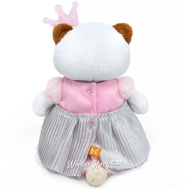 Мягкая игрушка Кошечка Ли-Ли в платье и с короной 24 см Budi Basa