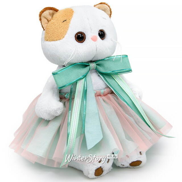 Мягкая игрушка Ли-Ли в юбке и с мятным бантом 27 см Budi Basa