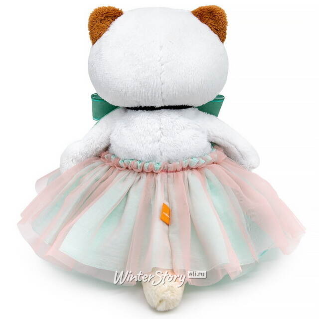 Мягкая игрушка Ли-Ли в юбке и с мятным бантом 27 см Budi Basa