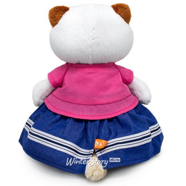 Мягкая игрушка Кошечка Ли-Ли в жакете с бантом и юбке 27 см Budi Basa