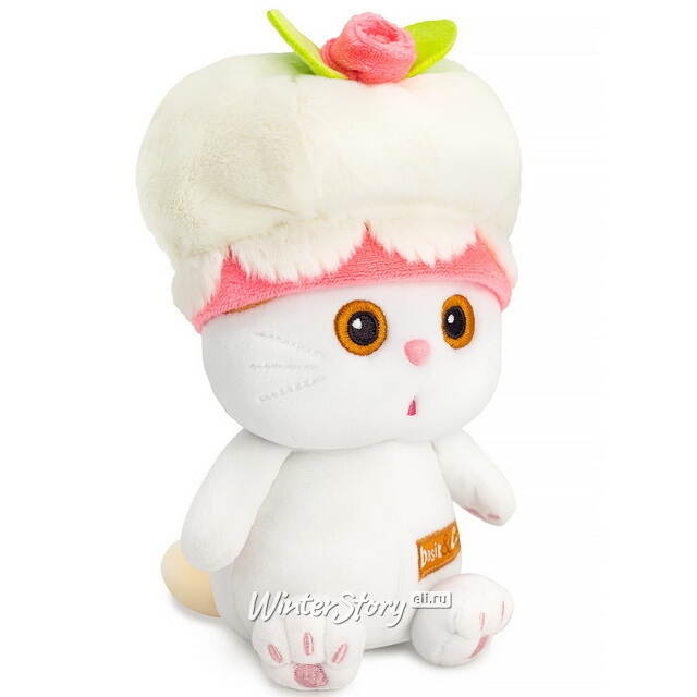 Мягкая игрушка Кошечка Лили - Лакомка 15 см, коллекция Эмоции Budi Basa