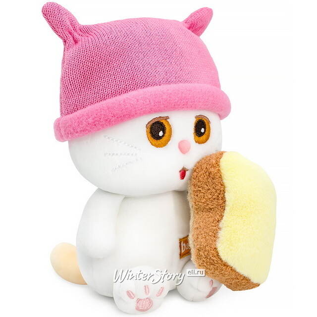 Мягкая игрушка Кошечка Лили - Бон Аппетит 15 см, коллекция Эмоции Budi Basa