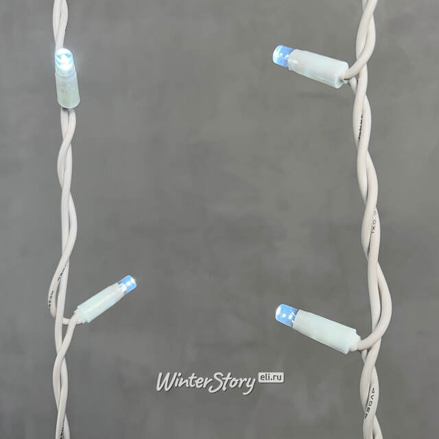 Светодиодная бахрома Legoled 3.2*0.9 м, 168 холодных белых LED, белый КАУЧУК, соединяемая, IP54 BEAUTY LED