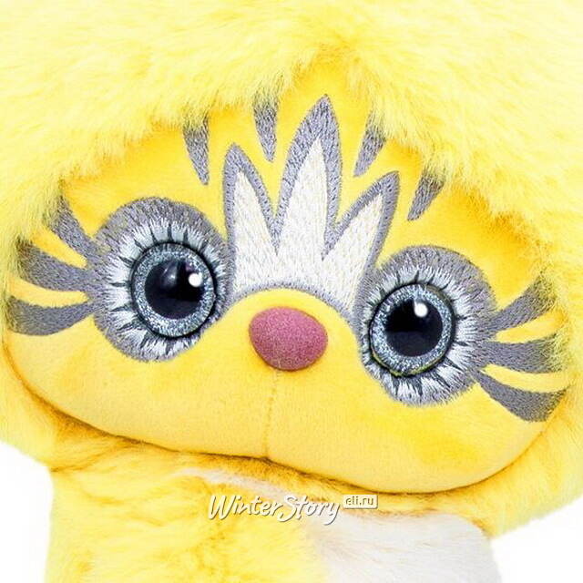 Мягкая игрушка Лори Колори Эйка желтый 25 см Budi Basa