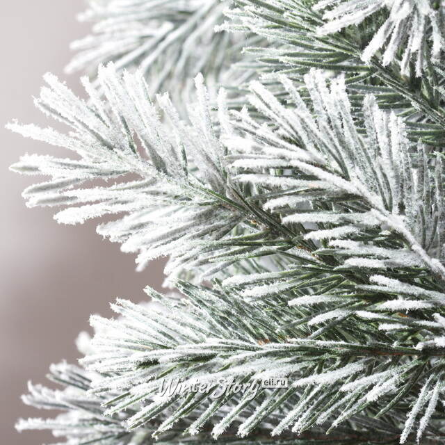 Искусственная елка Летиция заснеженная 210 см, ЛИТАЯ 100% ElkaDe