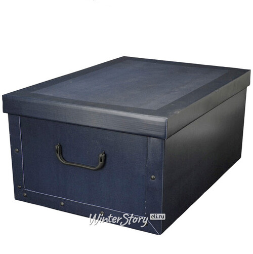 Коробка для хранения Лавгуд 51*37*24 см, синяя Koopman
