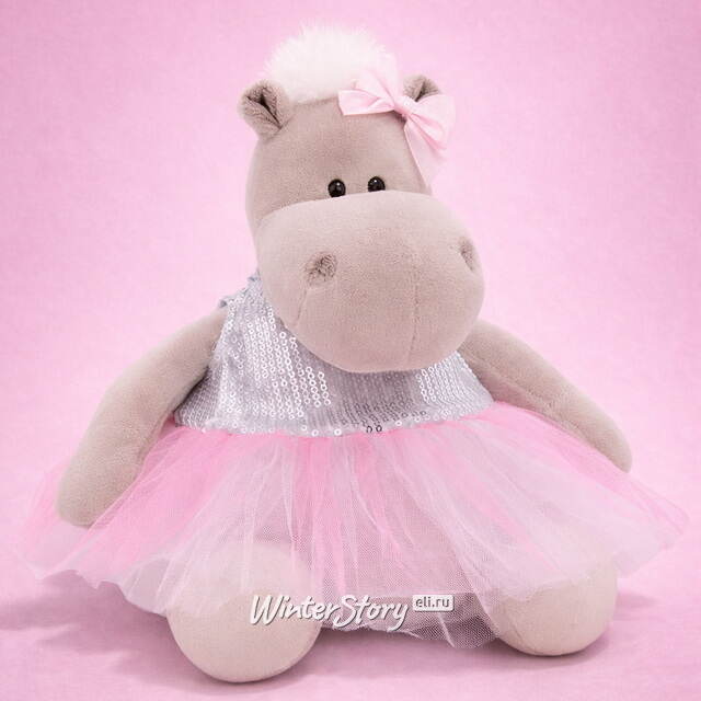 Мягкая игрушка Бегемотик Зефирка 20 см, Orange Exclusive Orange Toys