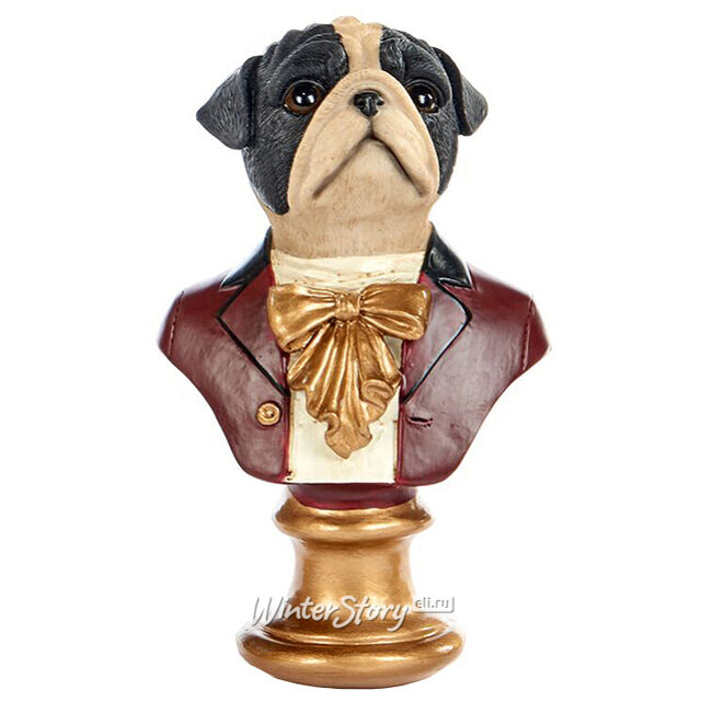 Статуэтка Сэр Пес - Мопс, 17 см Goodwill