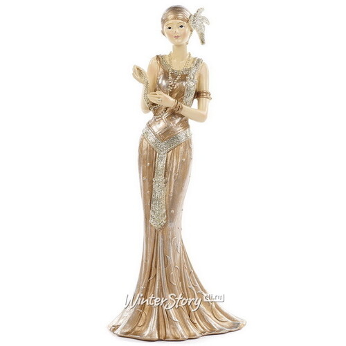 Декоративная статуэтка Леди Паолина в вечернем платье - Il Grande Gatsby 24 см Goodwill