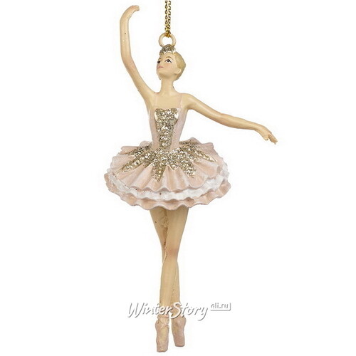Елочная игрушка Балерина Чарманди - Грациозное Па 12 см, подвеска Goodwill