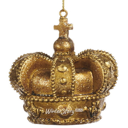 Елочная игрушка Корона царицы Бенедикты Гертрауд 6 см, подвеска Goodwill