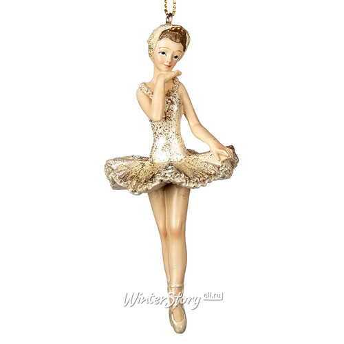 Елочная игрушка Балерина Санти - Dance of Juliard 11 см, подвеска Goodwill